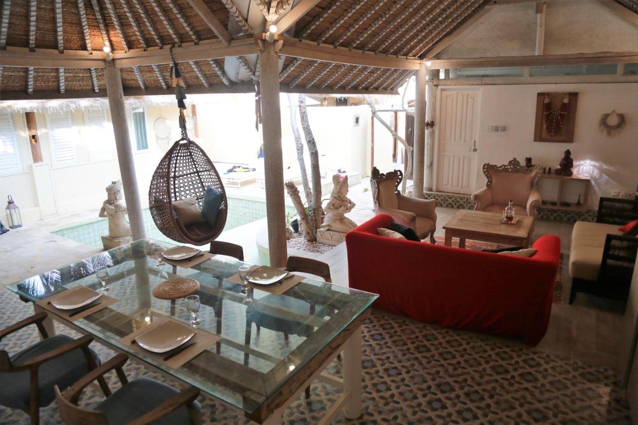 Villa Sentosa, Cheerful 3-Bedroom Villa With Pool Gili Trawangan Exterior photo