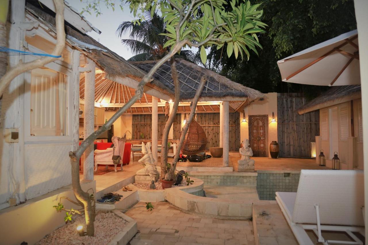Villa Sentosa, Cheerful 3-Bedroom Villa With Pool Gili Trawangan Exterior photo